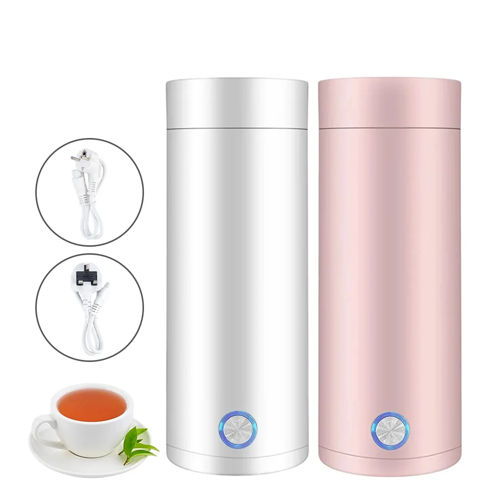 NEW 400ml travel portable electric kettle stainless steel vacuum insulated cup automatic shut-off electric kettle kettle tea