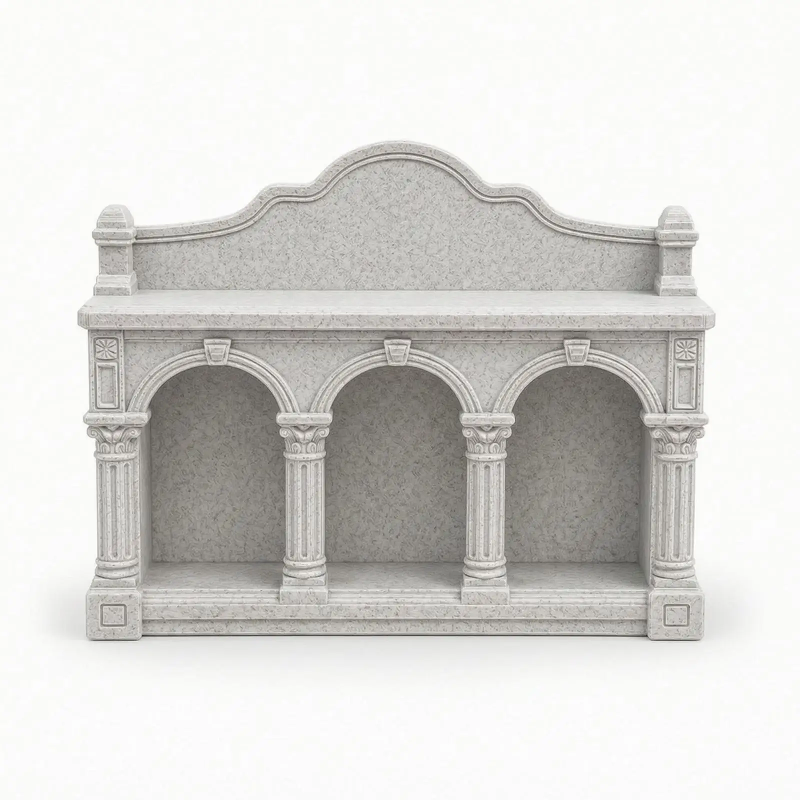 Miniature Dollhouse Shelf Vintage Miniature Architectural Display Crafted