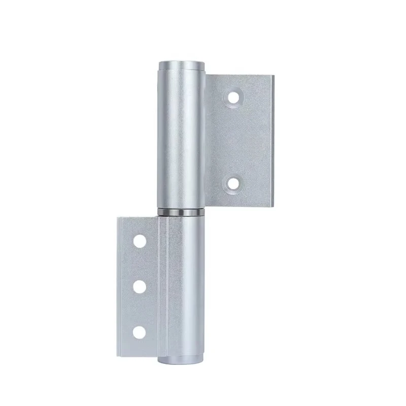 

Modern Design 45 KG Hydraulic Aluminum Alloy Soft Closing Glass Door Hinge Long Lifespan with Silver Color Surface