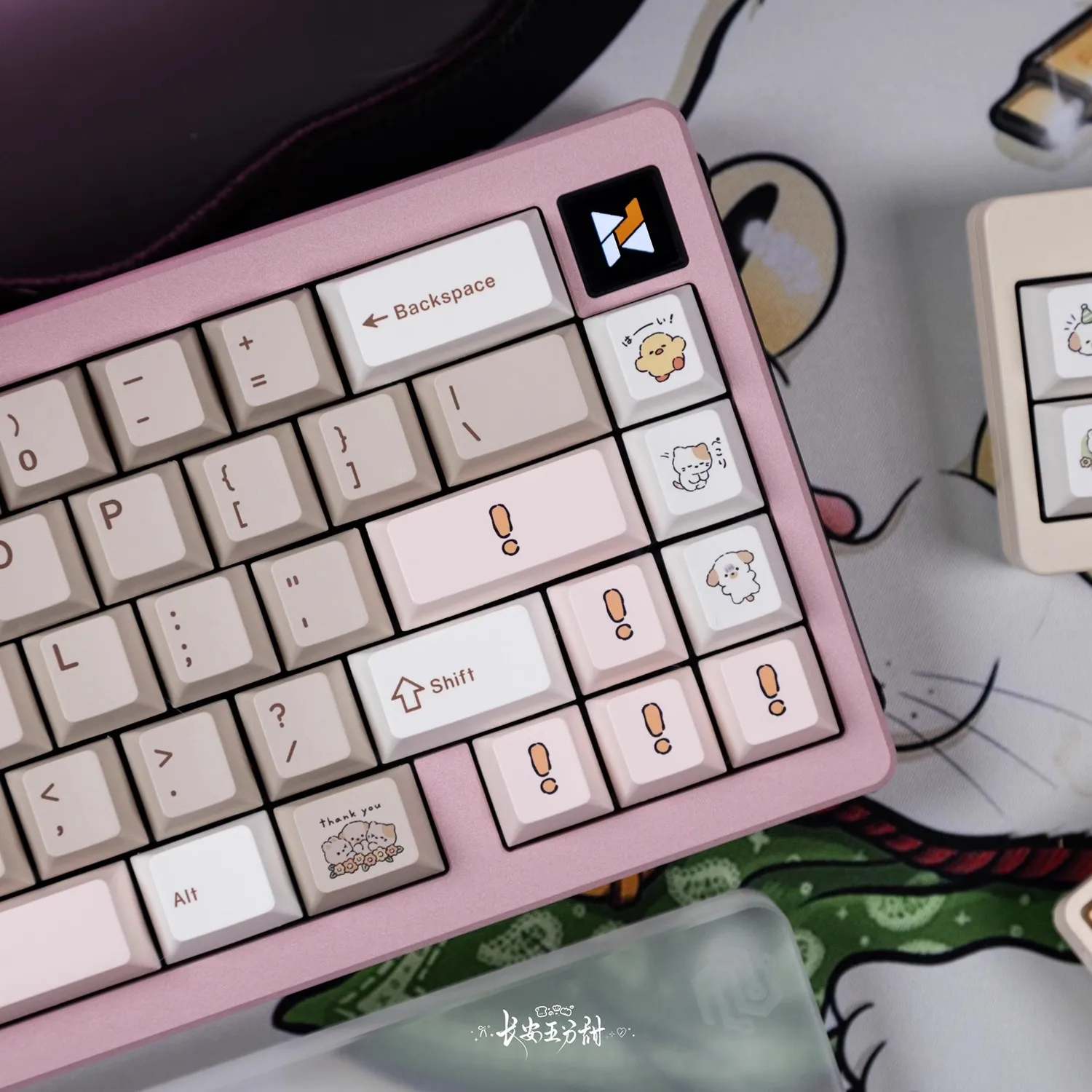 JKDK Keycap Dongeng Antik Profil Ceri PBT Dye-Sub untuk ANSI 100%/80%/60% Alice WKL Split Backspace 2.25U Shift