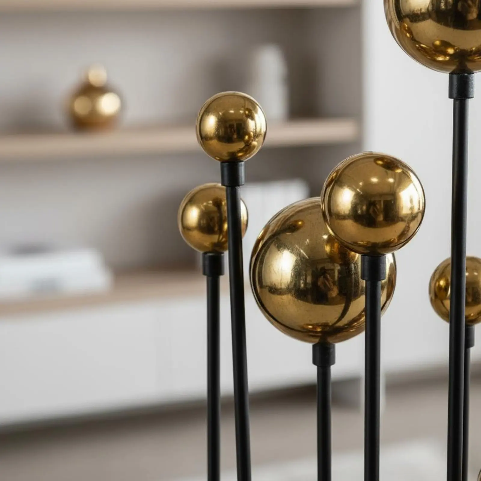 Balloon Cluster Decor Modern Art Design Balloon Sculpture Table Ornament Cute Figurine Mini for Study, Hotel Lobby