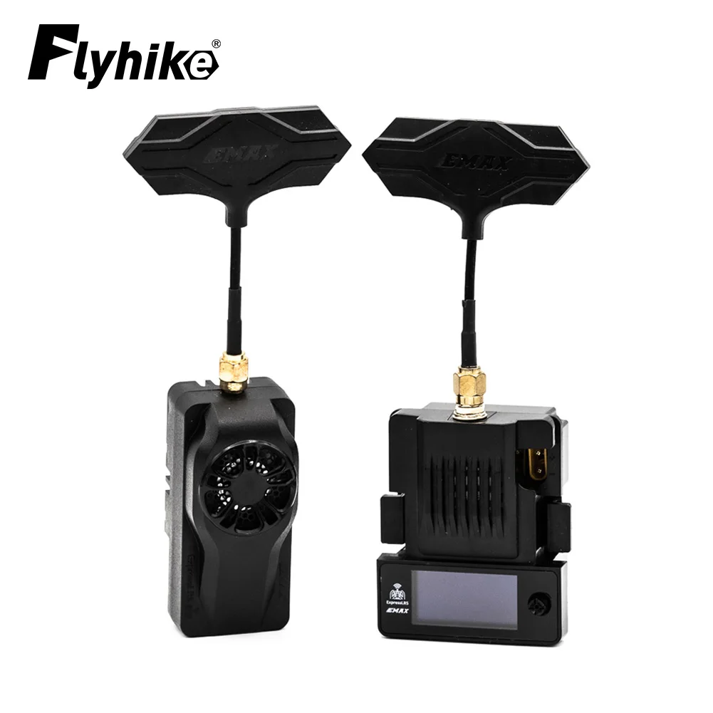 Flyhike EMAX Aeris Link ExpressLRS ELRS Micro TX модуль с OLED-экраном и охлаждающим вентилятором для RC самолетов FPV дронов