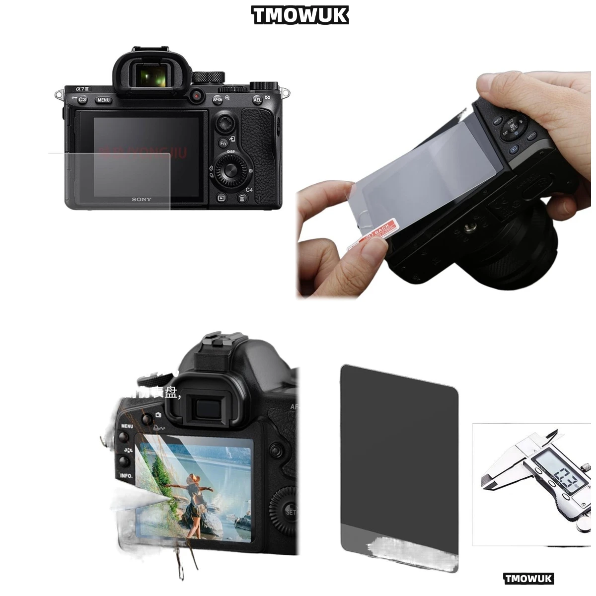 

9H Hardness Tempered Glass Protector For Sony RX100M2/M3/M4/M5/M7/RX1 Anti-Fingerprint High-Clarity Screen