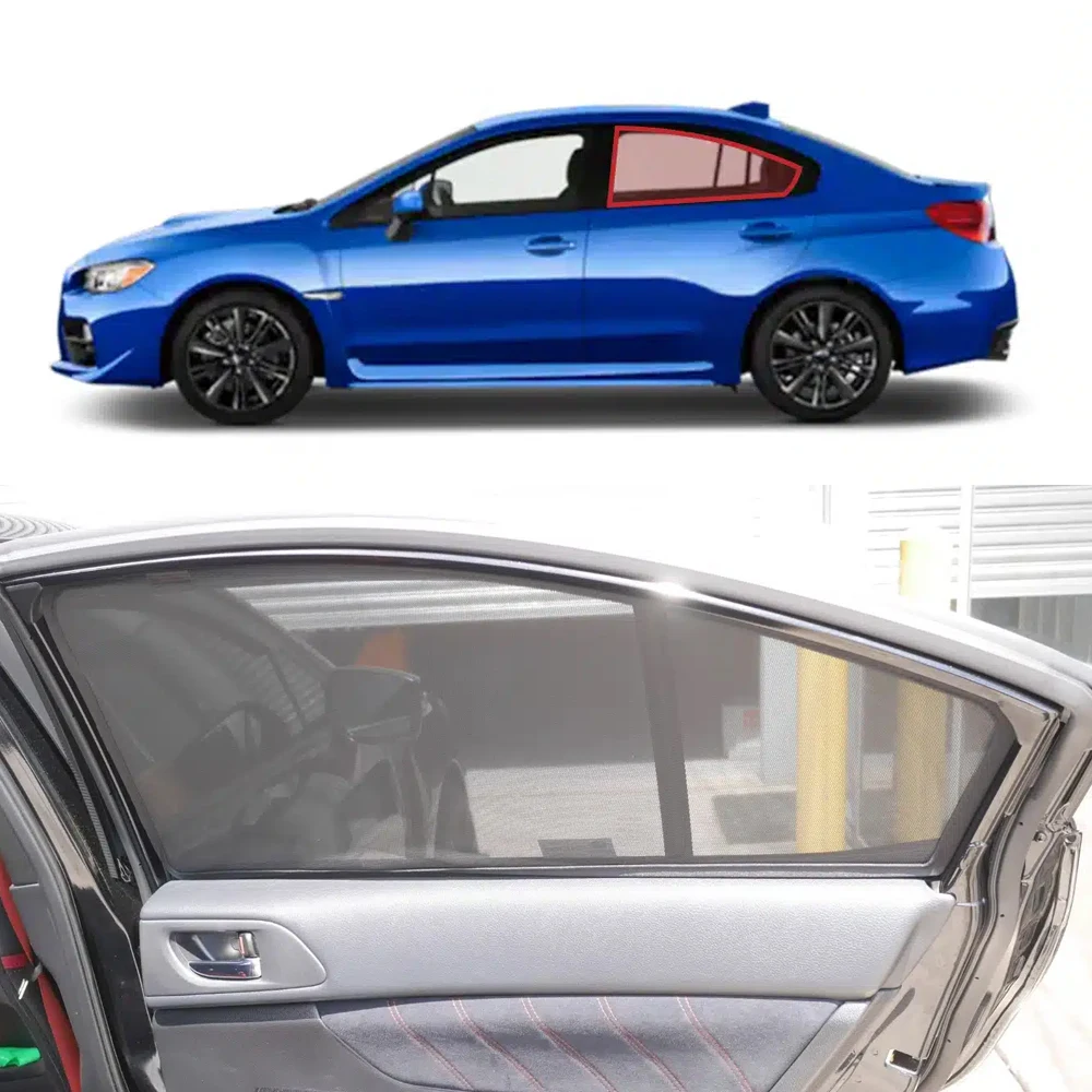 For Subaru WRX STI VA Sedan 2015-2021 Magnetic Car Sunshade Front Windshield Curtain Cover Rear Side Baby Window Sun Shade Visor