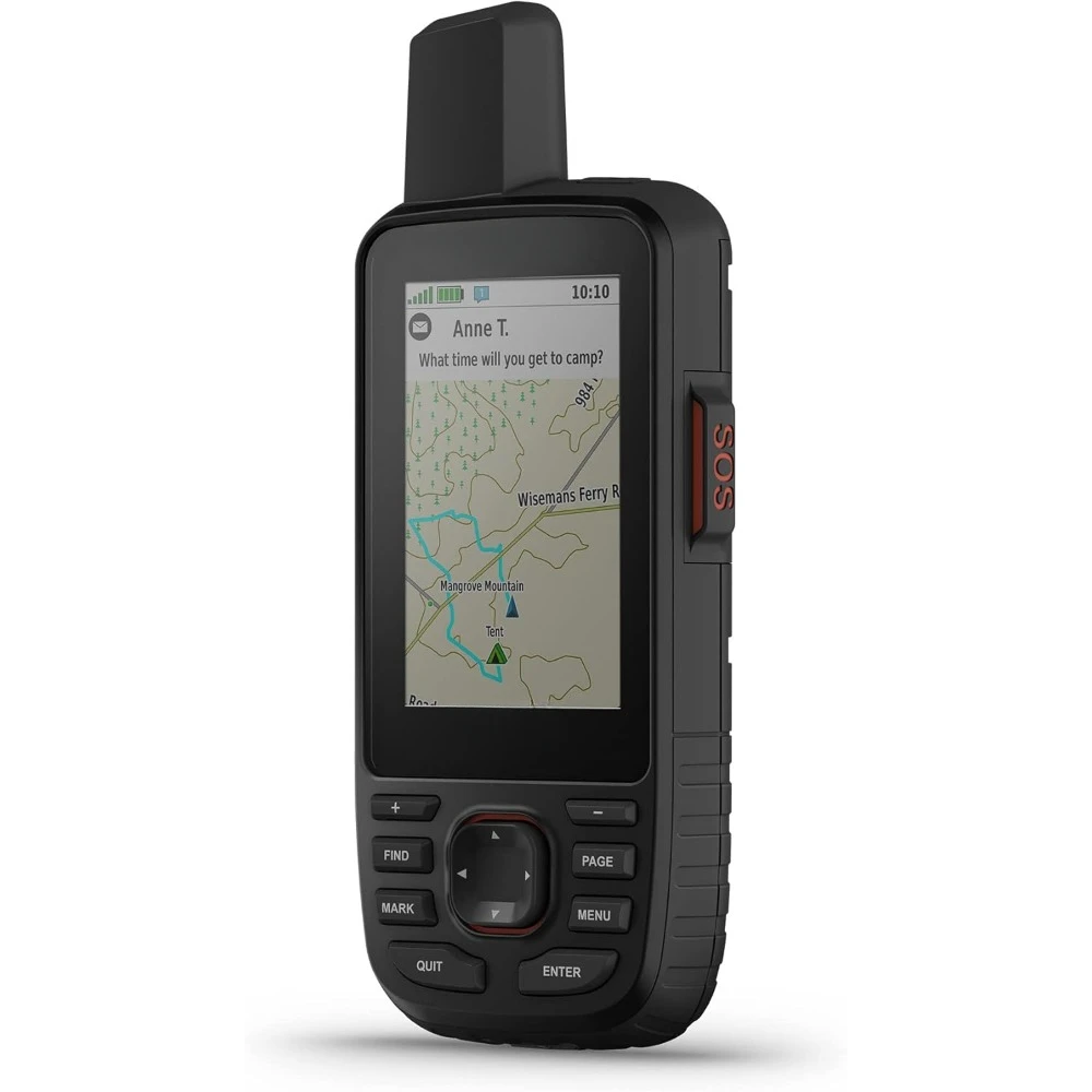 Rugged GPS Handheld with inReach® Satellite Technology, Two-Way Messaging, Interactive SOS, Mapping