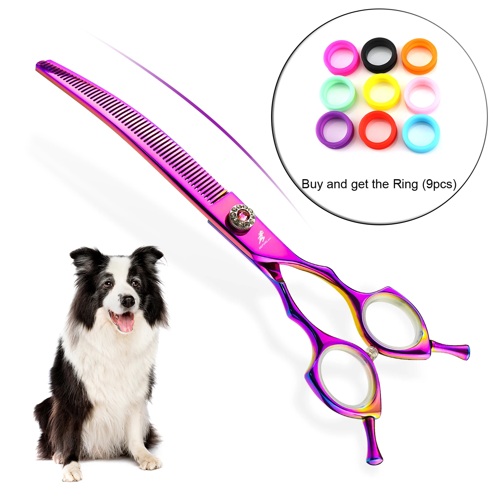 

7.5 "dog pet grooming scissors Thinning scissors Trimming scissors