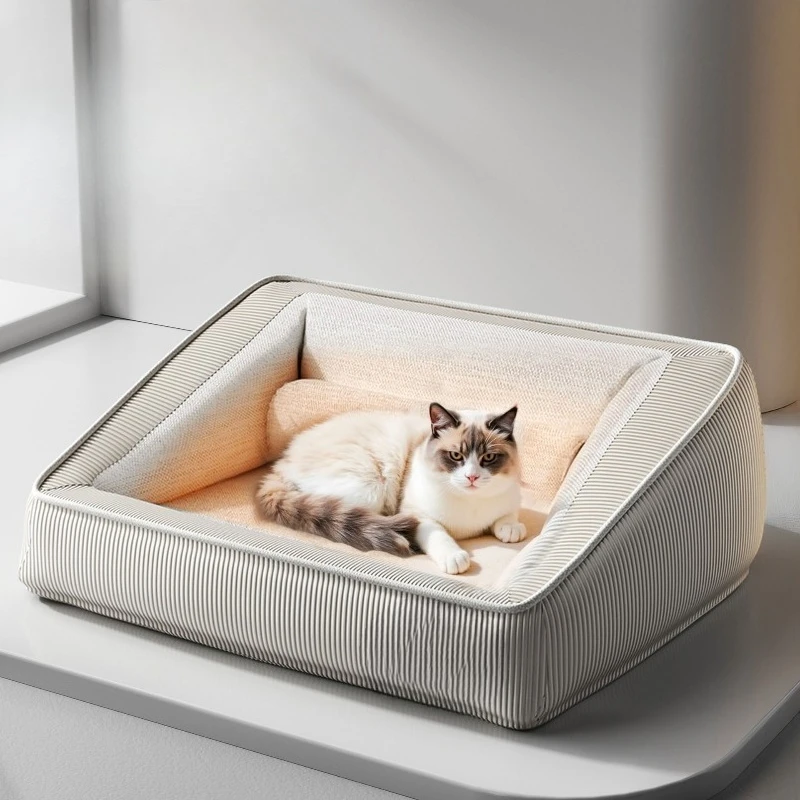 

Cat litter, warm in winter, removable and washable bed, cat cushion, universal pet litter, kennel