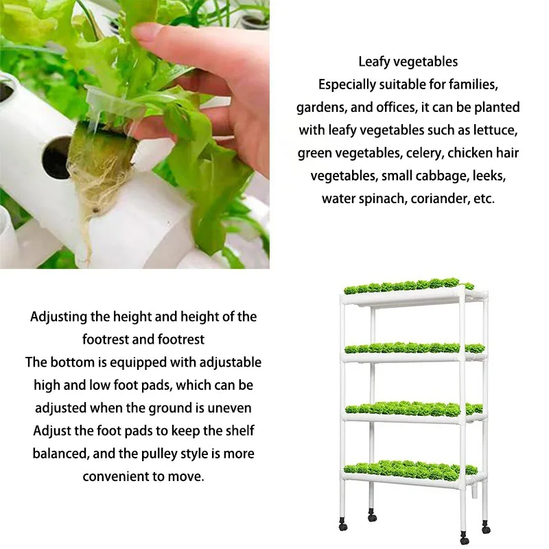 Sistema hidropónico Vertical, maceta de invernadero para cultivo hidropónico, sistema aeróbico, equipo de jardinería