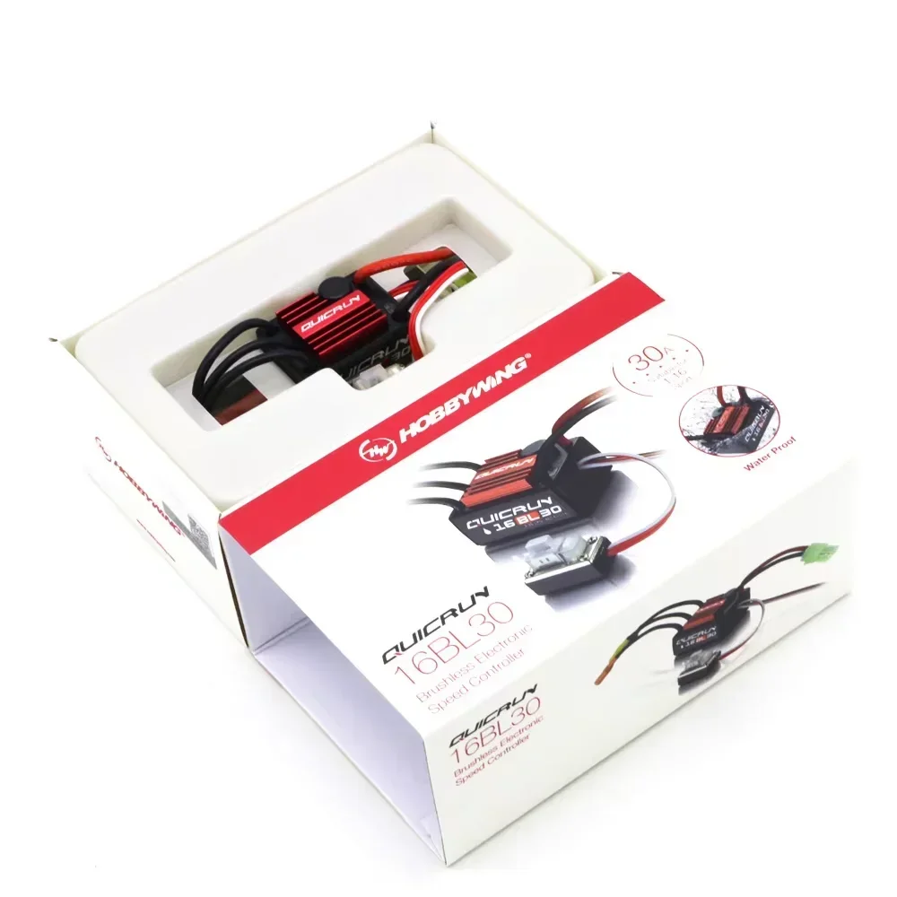 Hobbywing QuicRun WP-16BL30 브러시리스 ESC + QuicRun 2435SL, G3-4500KV 6500KV G3 모터, 1/16 1/18 투어링 자동차 버기, 30A