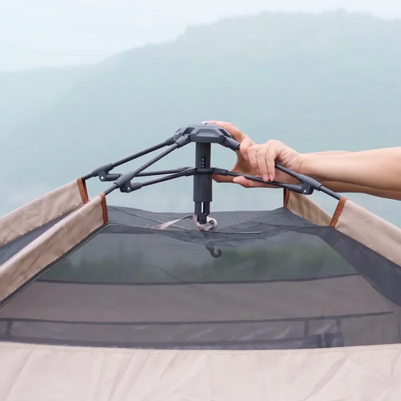 for Mountain Guest Outdoor Camping 150D Silver Coated Oxford Cloth Rain Sun Protection Quick Open Park Tent Automatic Small