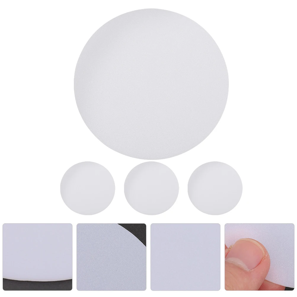 4 ชิ้นโคมไฟโป๊ะแสงกระจายเฉดสี LED สปอตไลท์สําหรับฝาครอบสีขาวรอบ
