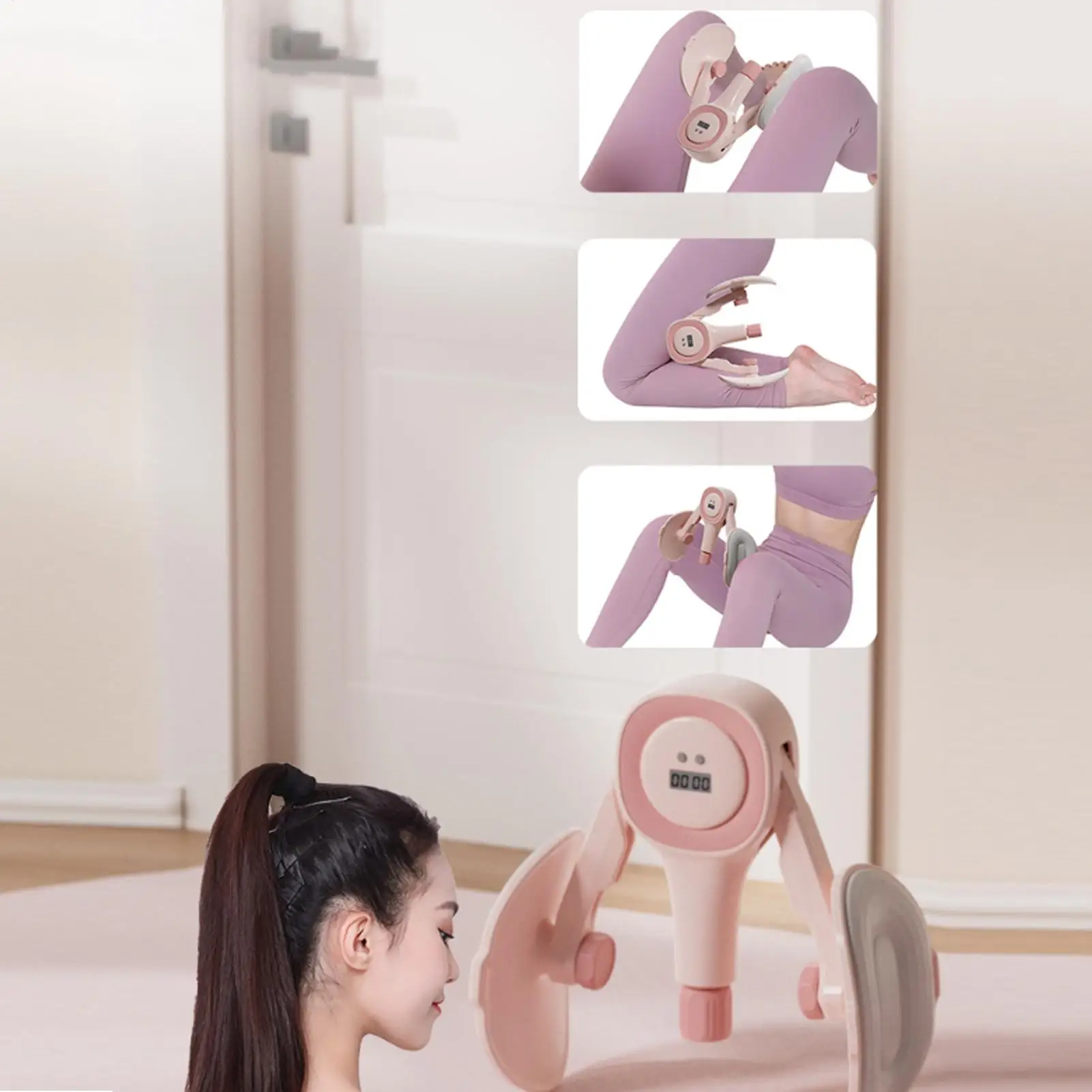 جهاز تدريب عضلات أرضية الحوض مع أجهزة تمارين الساق القابلة للتعديل لتدريب مؤخرة الساق بعد الولادة