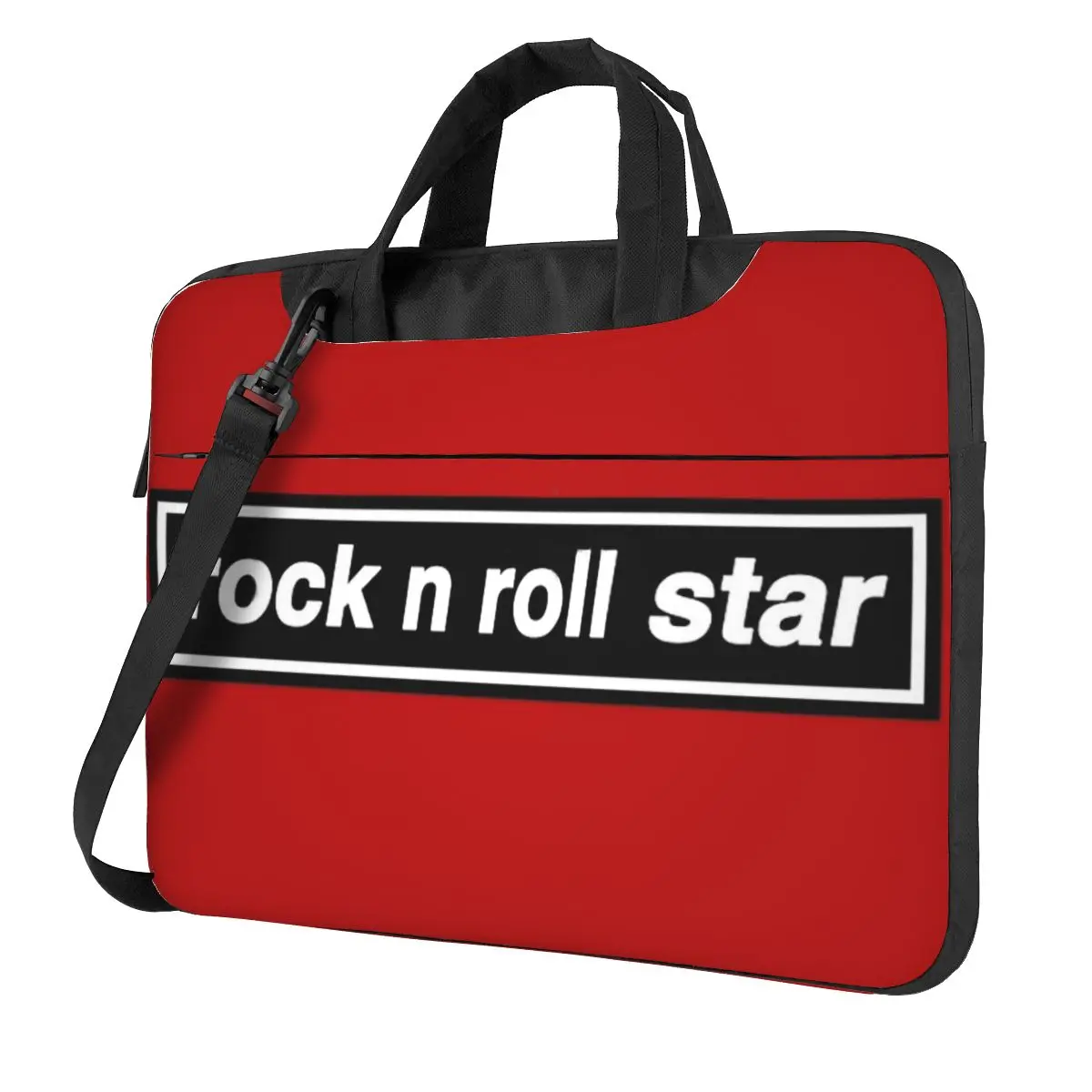 Rock N Roll Star Crossbody Laptop Bag Case Computer Bag Resistant Protective Notebook Pouch for Macbook Pro Lenovo