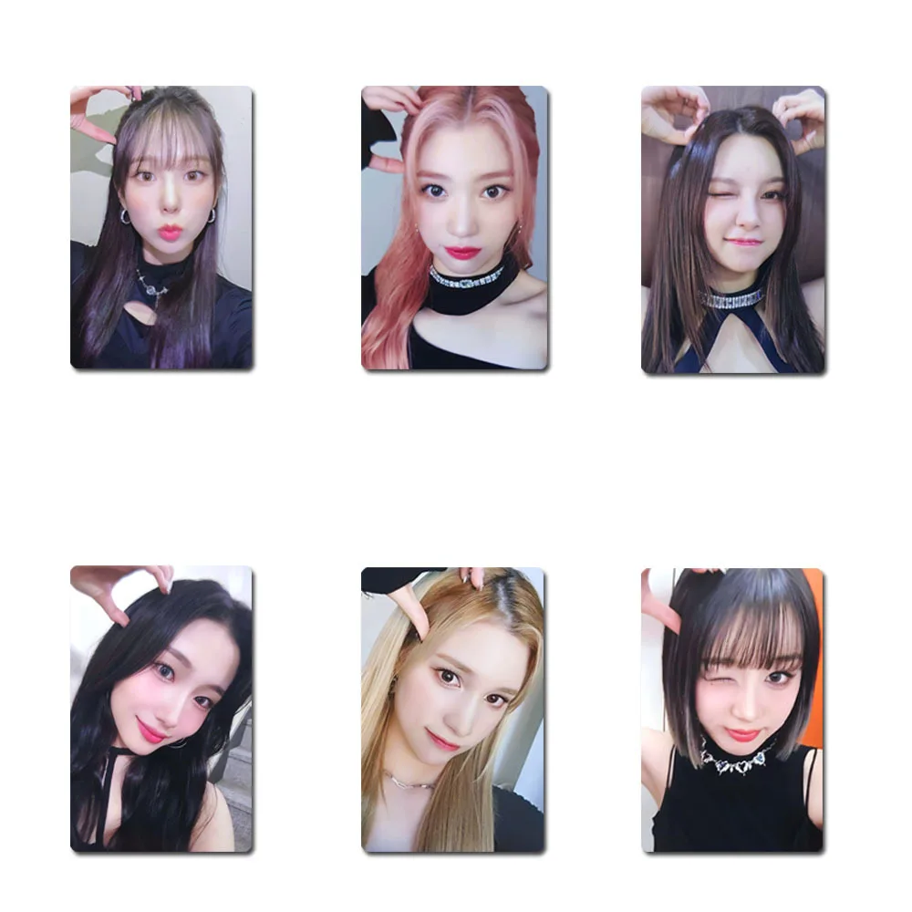 9pcs/Set Kep1er Photo Cards Magic Hour Album LOMO Card High Quality HD Photo Double Sides Print Postcards Fans Collection Gift