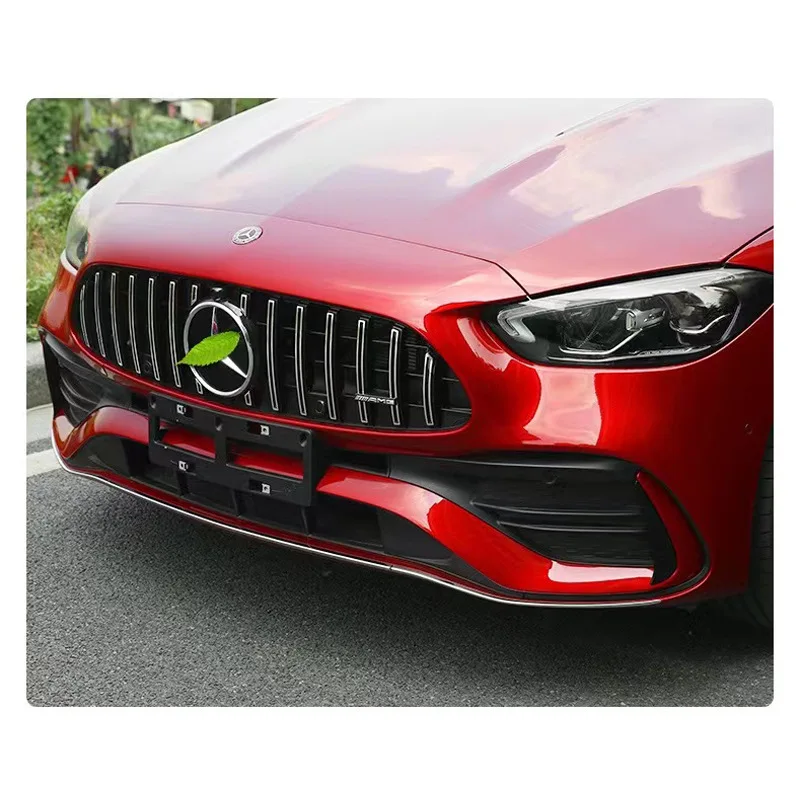 3D ABS Mercedes Benz Logo AMG Grill Emblem Badge For Mercedes GLC G Class W204 W205 W212 W213 GT Model AMG Sticker Accessories