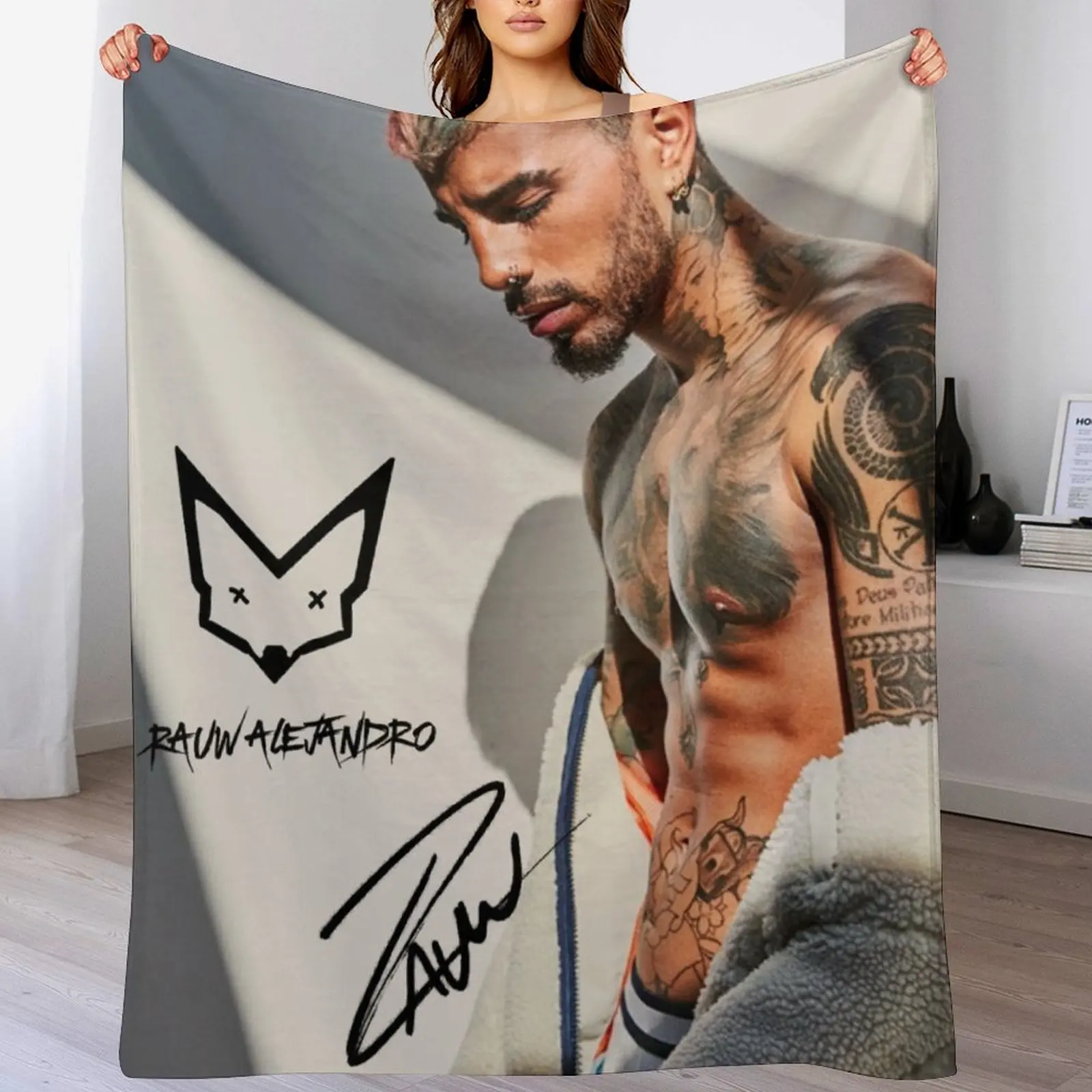 Alejandro with Signature Throw Blanket