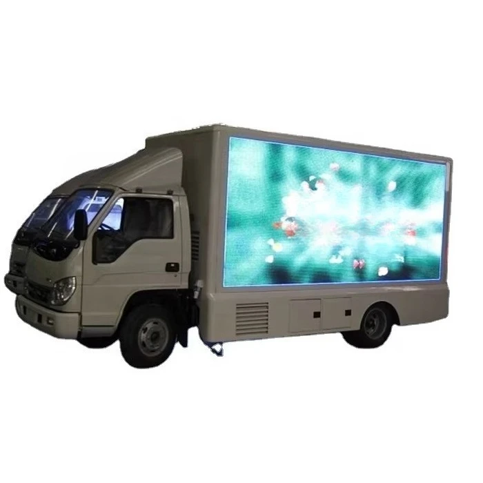 Mobile LED advertising vehicle, car LED screen advertising vehicle 4G mobile LED screen advertising vehicle
