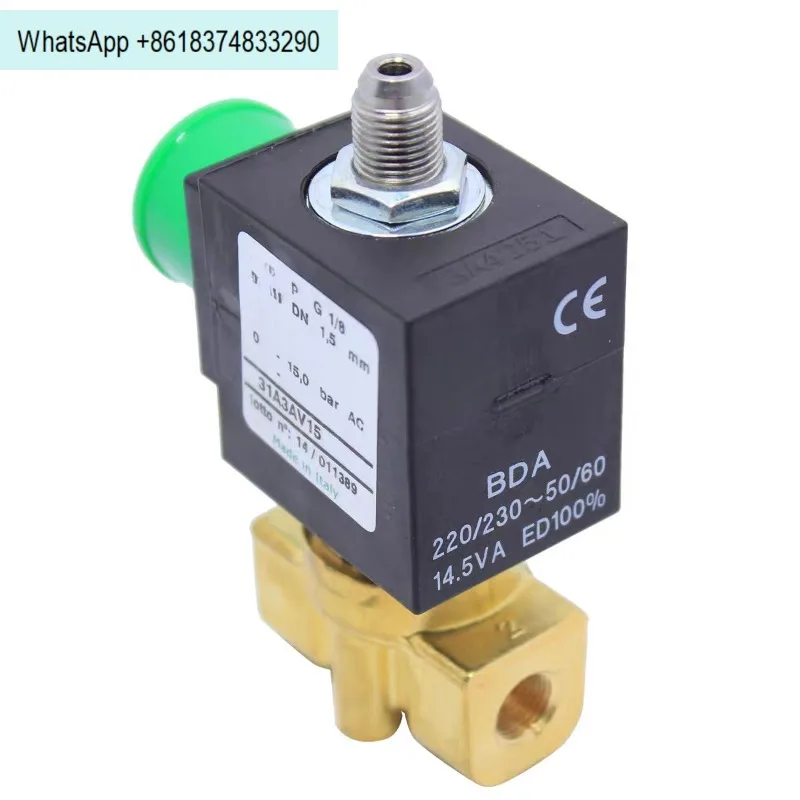 Original Solenoid Valve 31A3AV15 Two Position Triple Normally Closed Valve G1/8 1 Minute 230V BDV