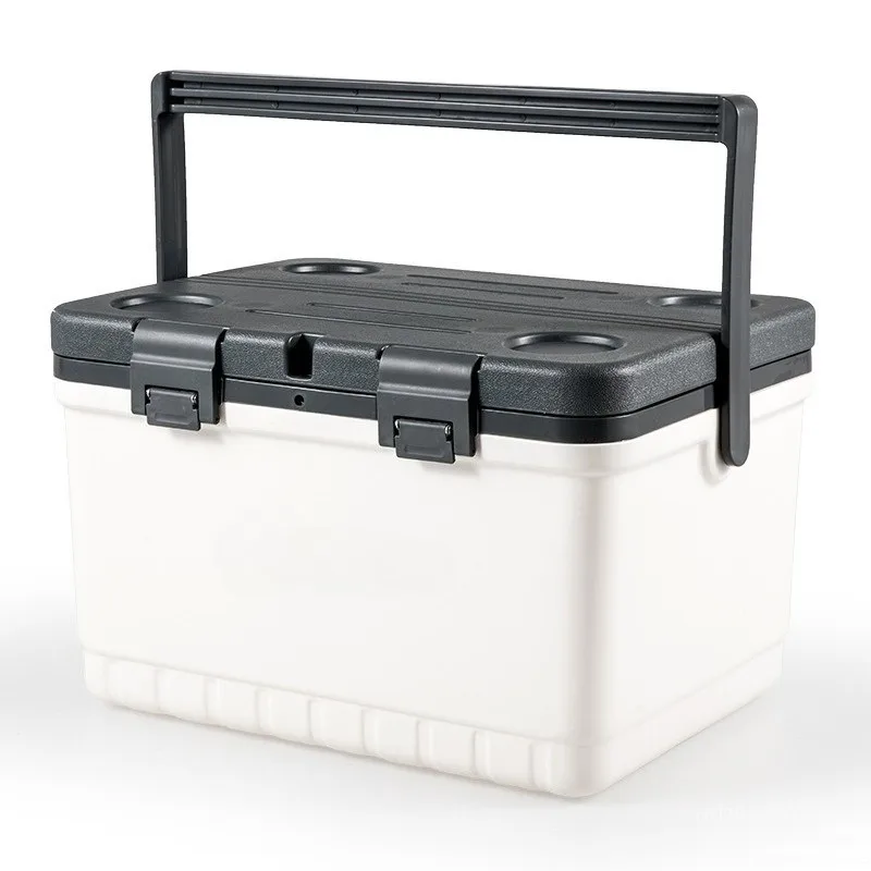 

Insulation box Ice bag Refrigerator Outdoor camping Ice crystal block fresh-keeping box stall Mobile small refrigerator bucket