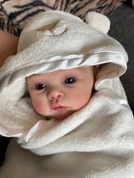 NPK 17inch Newborn Baby Size Reborn Doll premium Make-up Handmade 3D Skin Top Quality Collectible Art Doll
