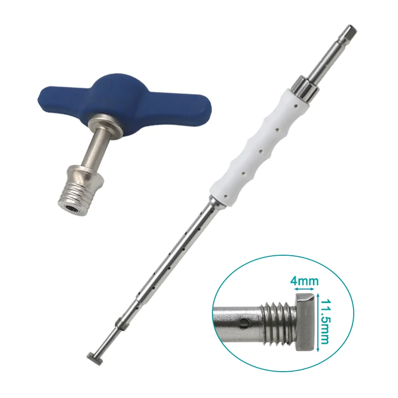 

1pcs Medical Screw Driver for Single Axial Screw Stainless Steel Orthopedic Pet Instrument pet