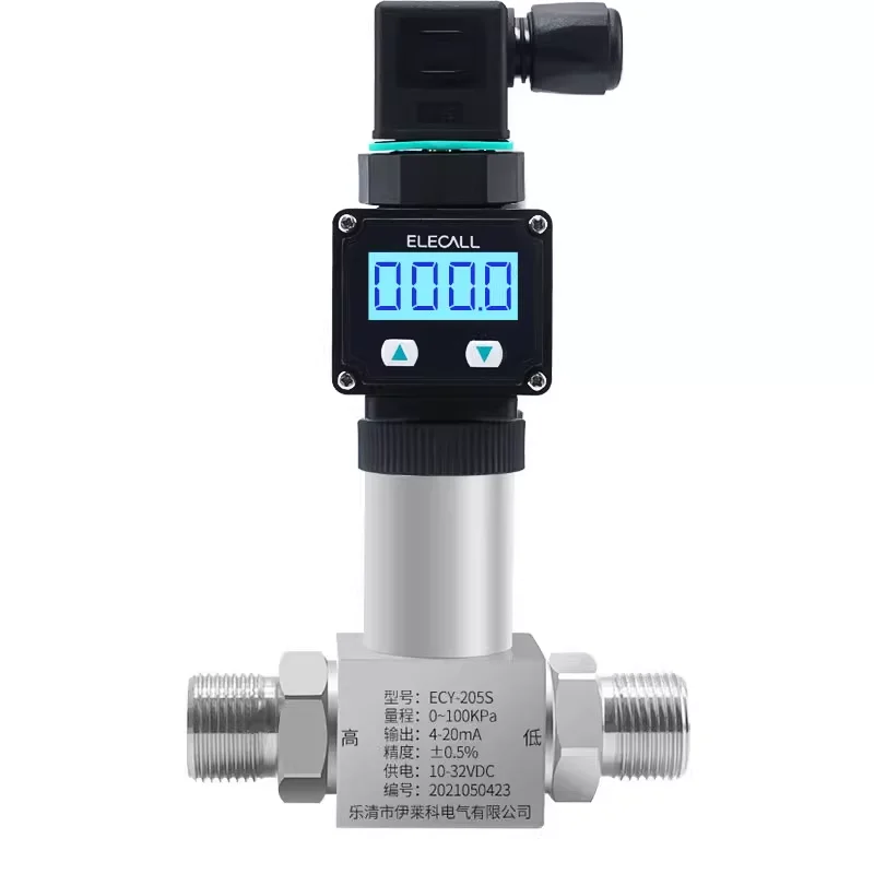 

Diffusion Silicon Differential Pressure Transmitter Water Liquid Oil Pressure Level Pipeline 4-20mA