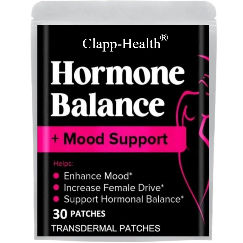 30 Patches Hormone Balance & Mood Transdermal Patches For Women - Restore Female Drive & Reduce Mood Swings