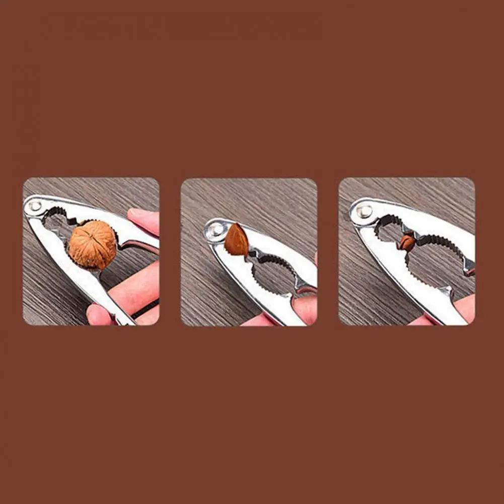 Portable Nutcracker Portable Nut Sheller Cracker Set for Kitchen Rust-proof Nut Opener Machine with Peeling Tool Walnut Cracking