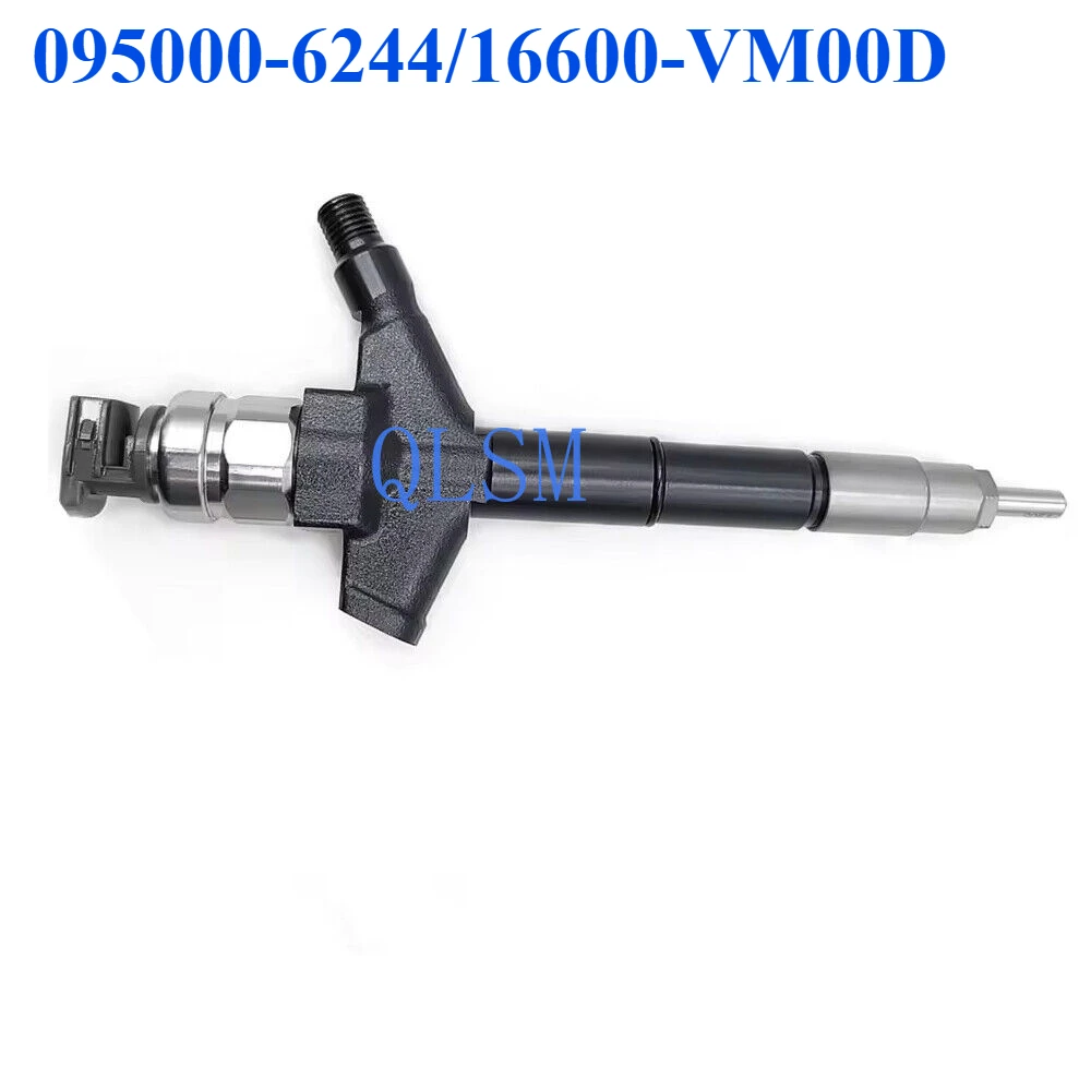 

095000-6244 16600-VM00D New High Quality Accessories Diesel Common Rail Fuel Injector for Nissan Navara YD25-