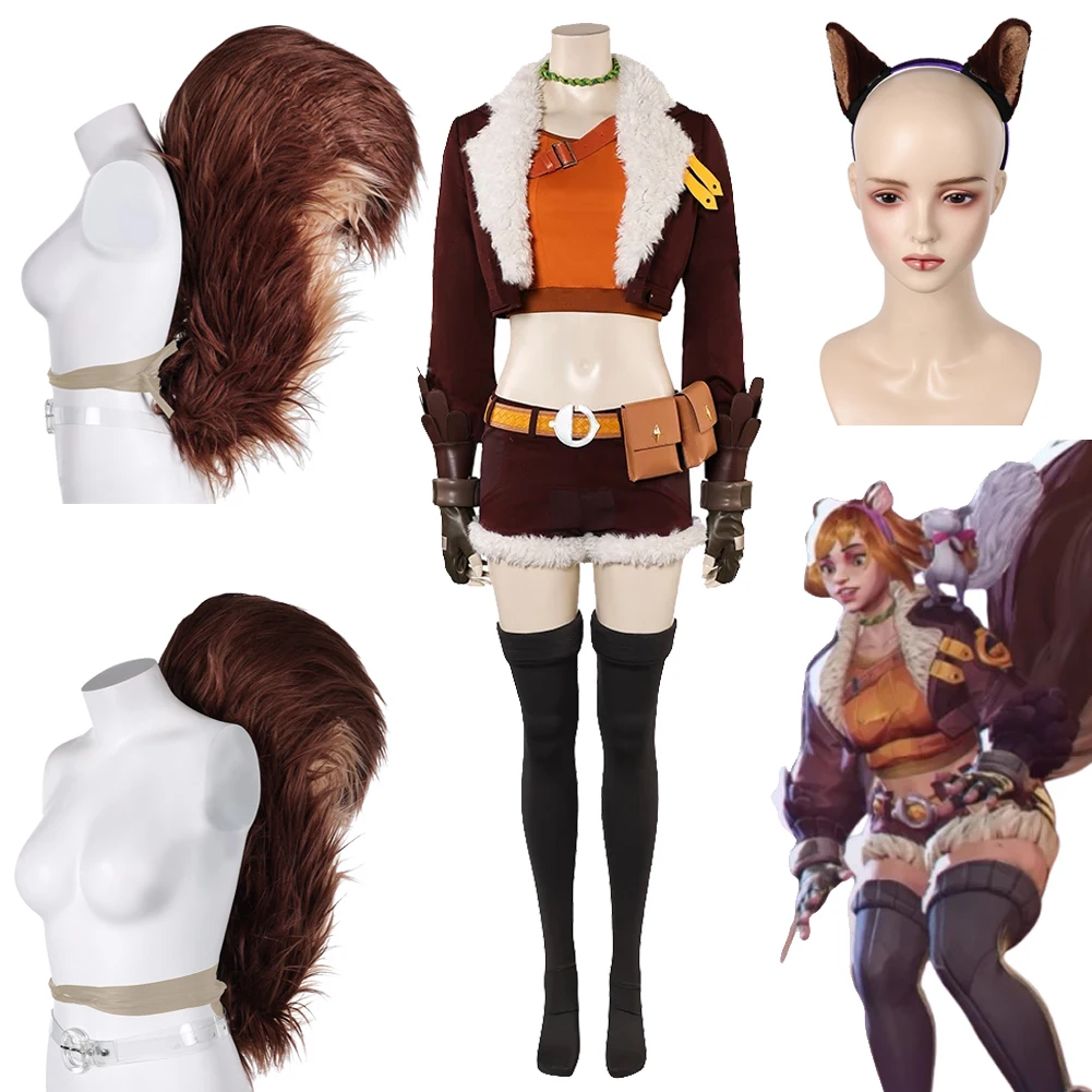 女性のためのハロウィーンのカーニバルパーティースーツ,青いファンタジーの衣装,テールバンド,コート,手袋,変装,大人のコスプレスーツ