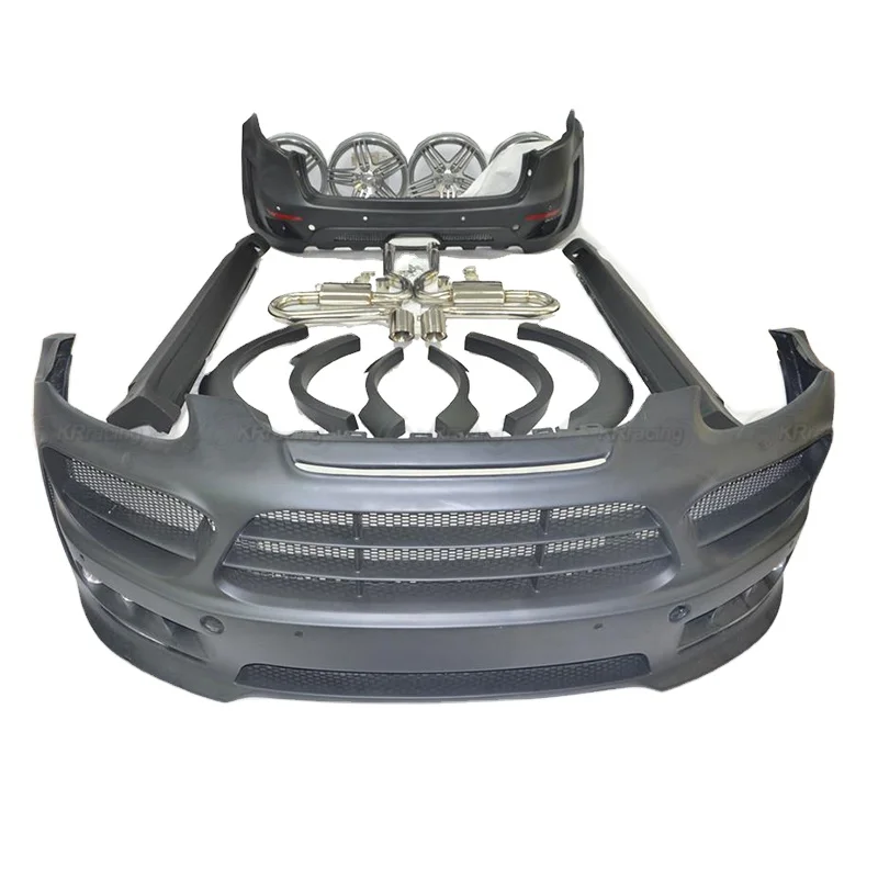 

suitable for Upgrade Hamann HM Style Glass Fiber FRP Body Kit With Bumper for Porsche Cayenne 958 2010-2014