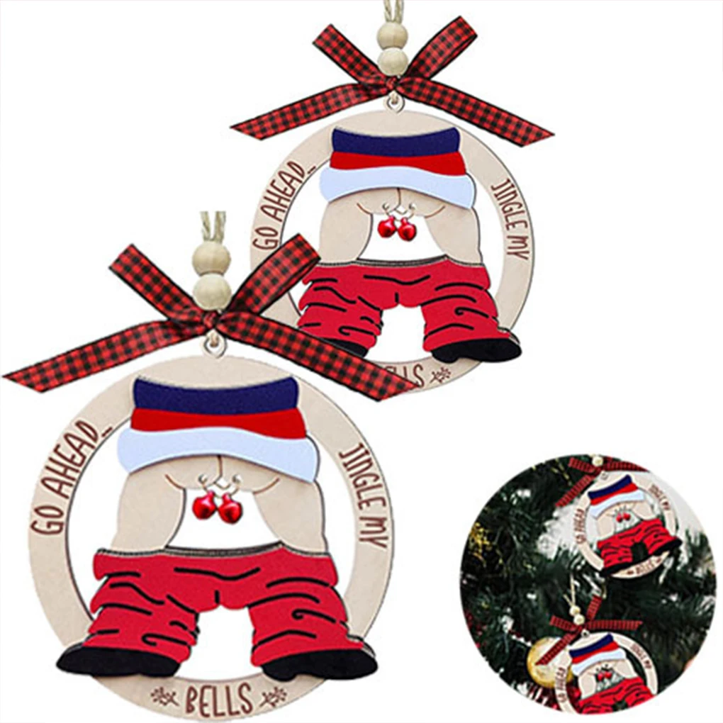 Christmas Ornament “Jingle My Bell” Dirty Santa Gifts Funny Unique Christmas Decorations for Adults Gift Exchange Gag Gifts