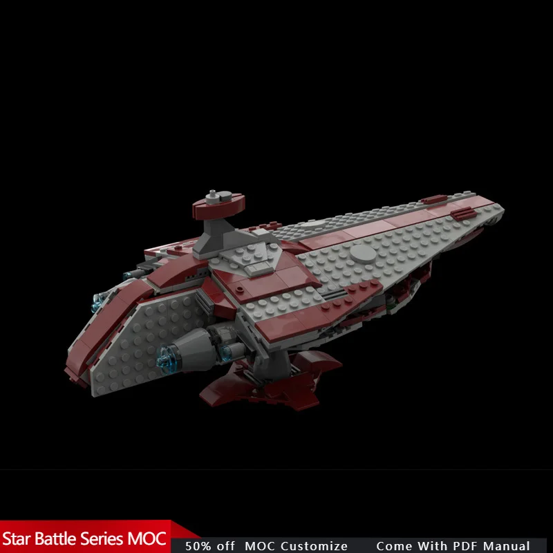 

337 шт. Star Battle Acclamator-класс Clone Assault корабль-альтернатива из Асоки T6 jedi shuttle 75362, игрушка «сделай сам», рождественский подарок