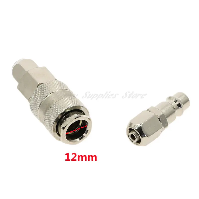 European Standard EU Euro Type Pneumatic Fitting Quick Coupling Connector Coupler For Air Compressor  8x5mm 10x6.5mm 12x8mm Hose