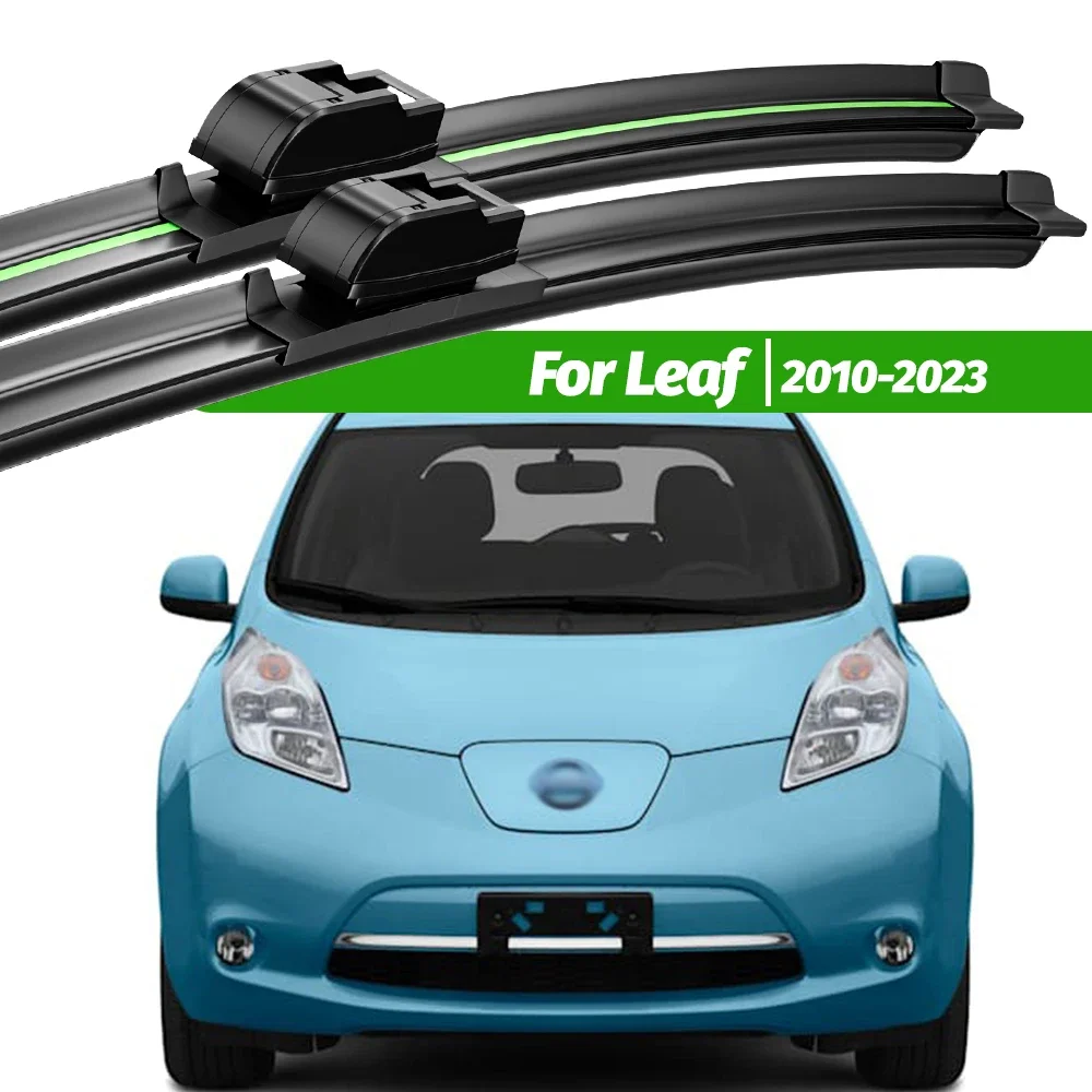 For Nissan Leaf ZE0 ZE1 2010-2023 2pcs Front Windshield Wiper Blades 2015 2016 2017 2019 2020 Windscreen Window Accessories