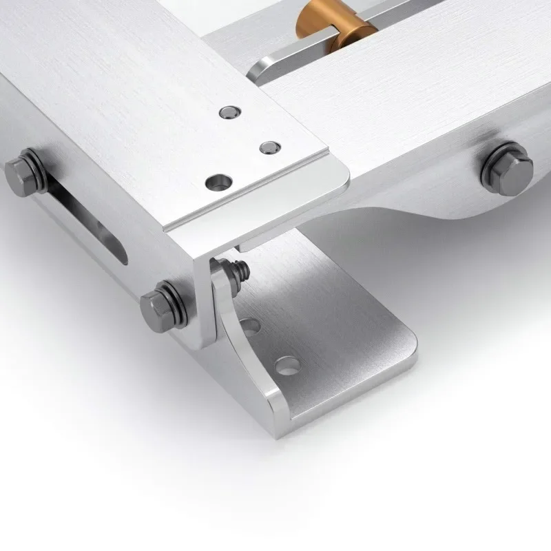 Placa de cric manual marinho em aço inoxidável