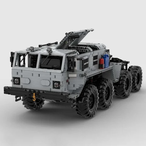 New 4311Pcs City Buiding Main Transporter Maz 537 Truck Model Bricks Diy Creative Toy Birthday Christmas Gifts Technology Block