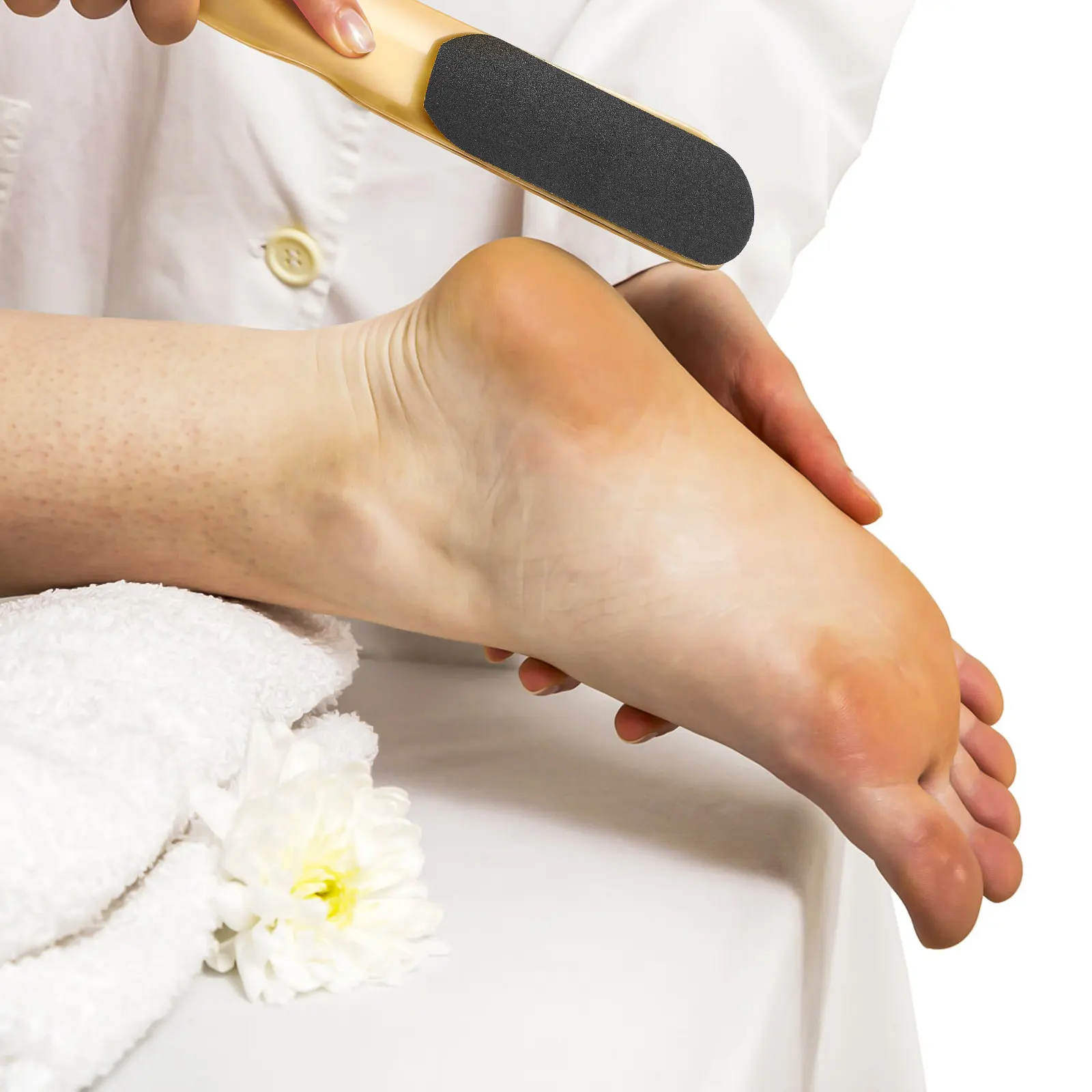 

40Pcs Foot File Sandpaper Callus Remover Portable Foot Care Tool Pedicure Accessories Softens Hard Skin Cracked Heels
