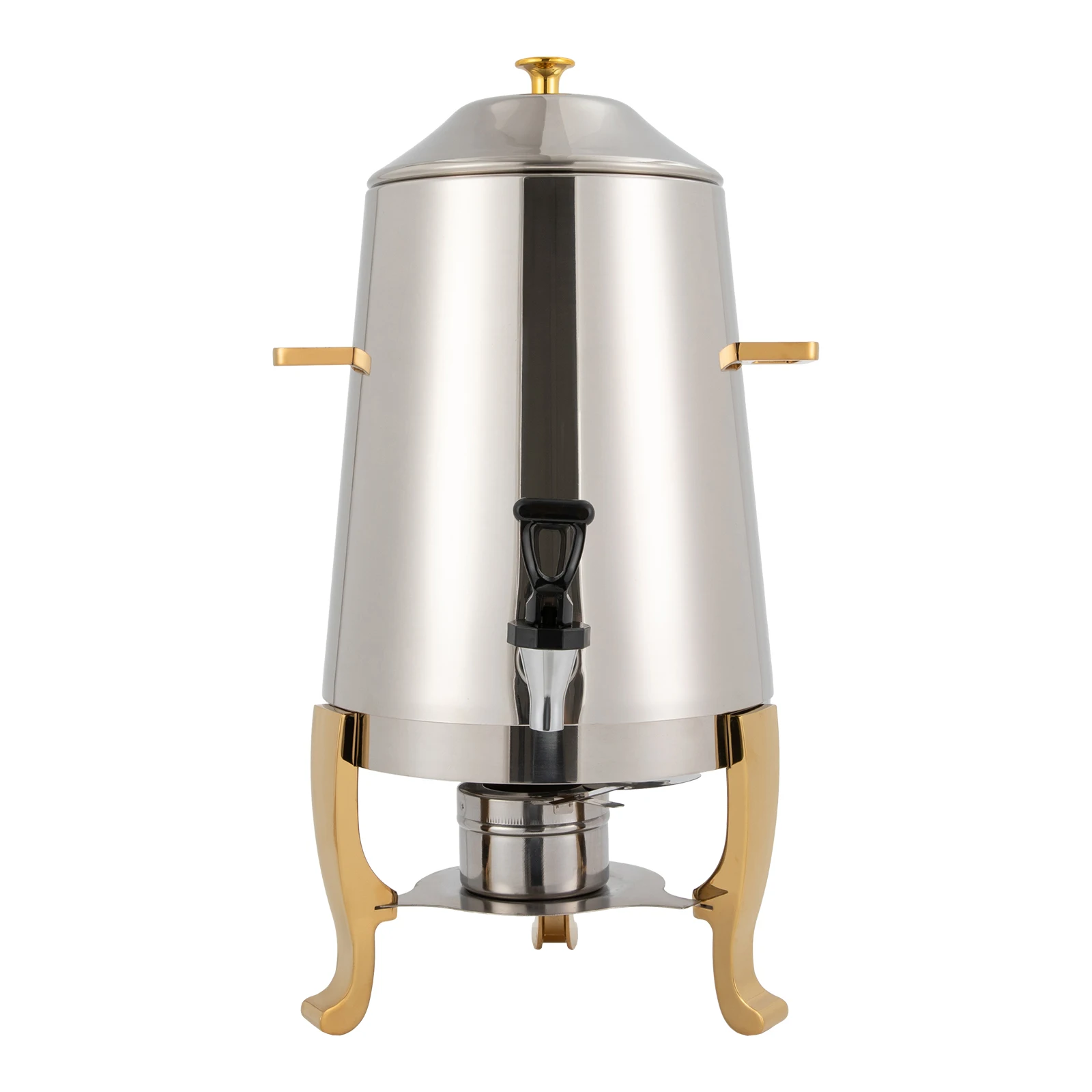 

Hot Beverage Dispenser, Hot Drinks Dispenser, Coffee Chafer,13L hotel beverage insulated stove, alcohol heating