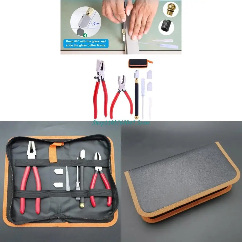 

R53F Glass Running Pliers Glass Cutter Tool Glass Cutting Tool Key Pliers Glass