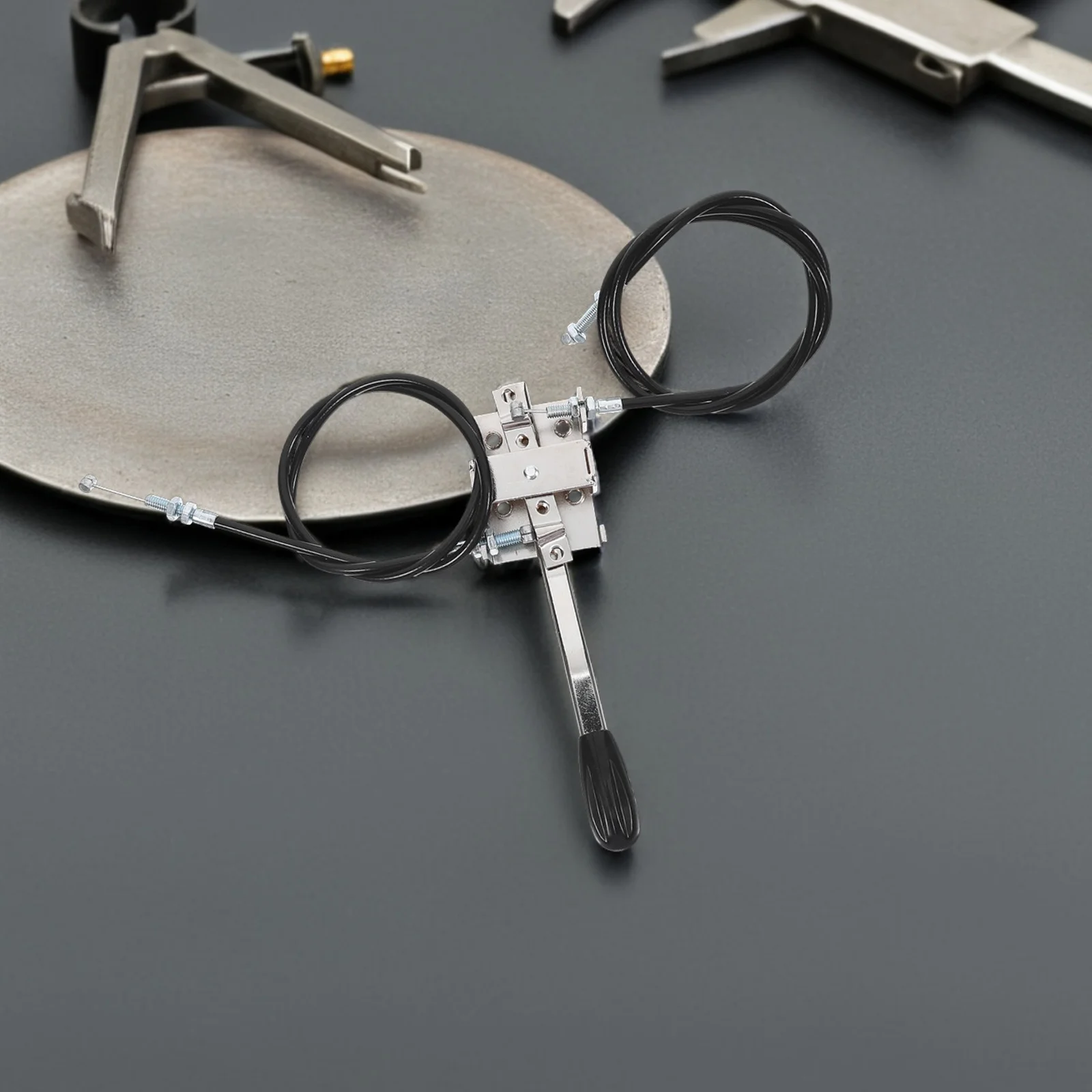 

Galvanized Iron Wheelchair Handle Control Switch Ergonomic Design Easy Operation Home Medical Commercial Use Durable Replacement