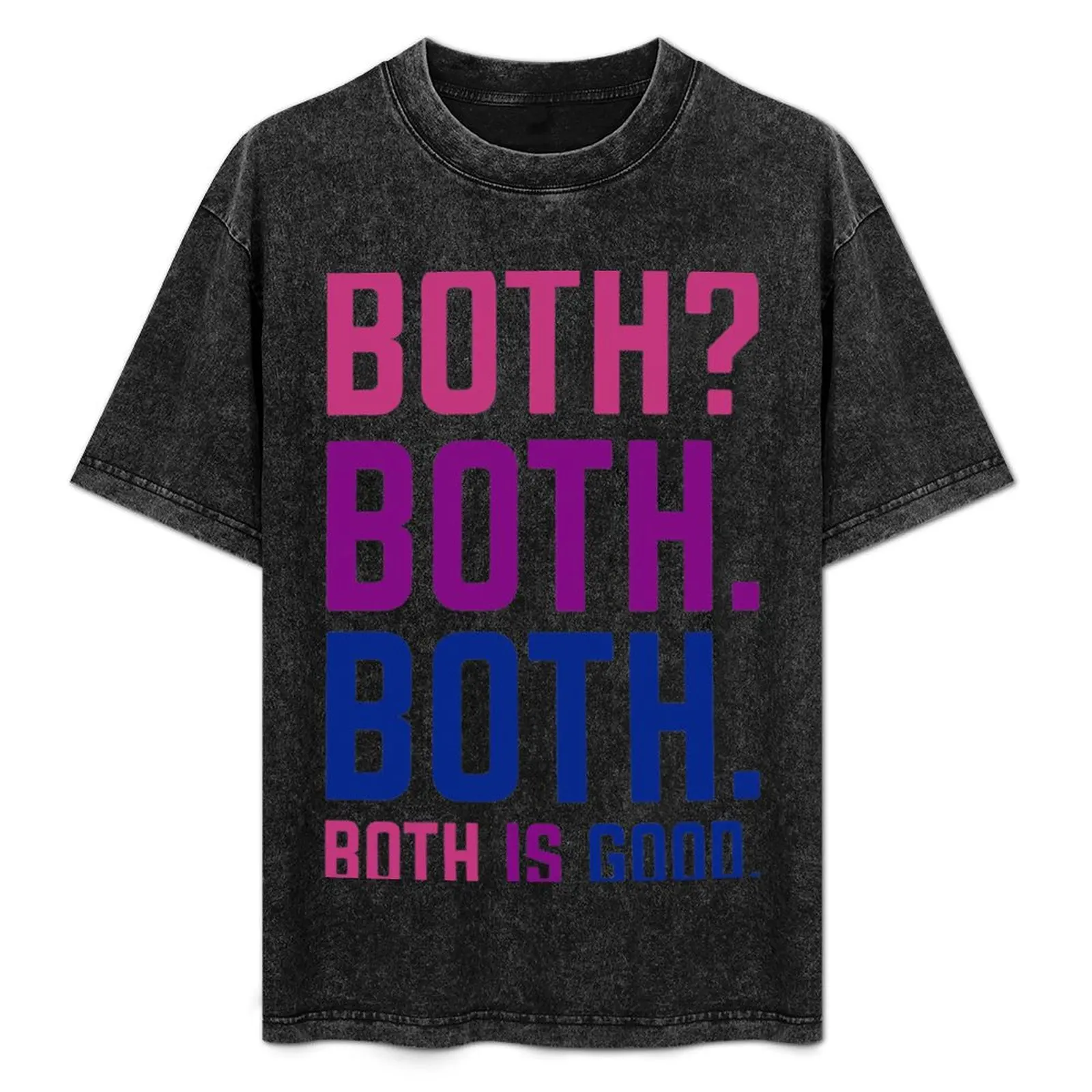 Both Is Good Bisexual Pride Bi Love Bisexuality Lgbtq Lgbt T-Shirt blanks vintage anime shirt mens graphic t-shirts anime