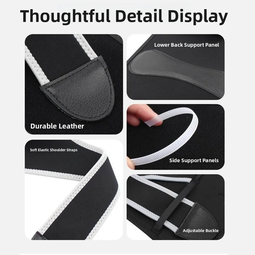 دعامة دعم الظهر القابلة للتعديل، دعامة دعم الظهر الكامل، دعامة الظهر العلوية، مصحح الوضعية، مكواة فرد الكتف، دعامة أسفل الظهر