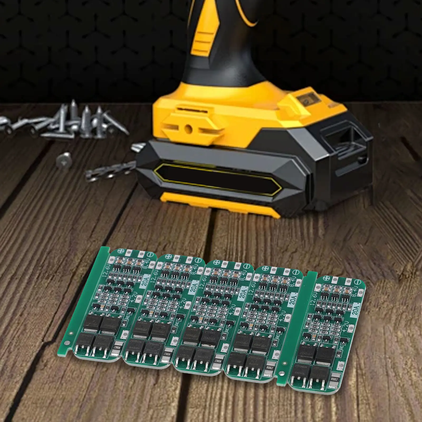 DIY Electronics Projects 12.6V Protection Module 12.6V Battery Charger Module Discharge Protection Battery Management System