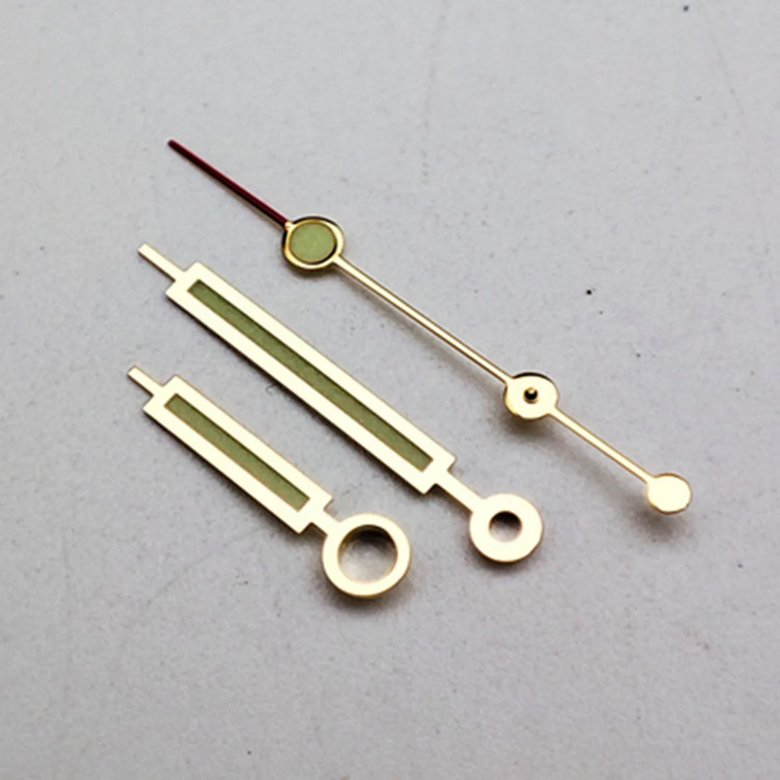 Großhandel NH35 Zeiger Grün Leuchtend Gold/Silber Uhrenzeiger für NH35 NH36 4R Automatikwerk Mechanische Uhrenteile – Detail 4