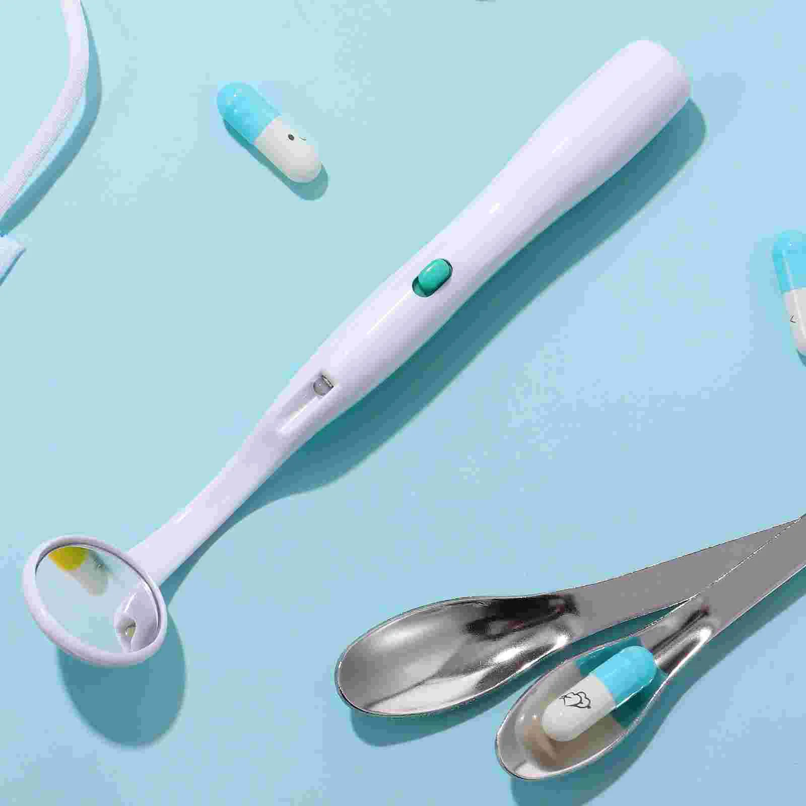 Dentalspiegel beleuchteter Mund für Zähne mit Oral Dentist Tool Supplies LED Anti Fog