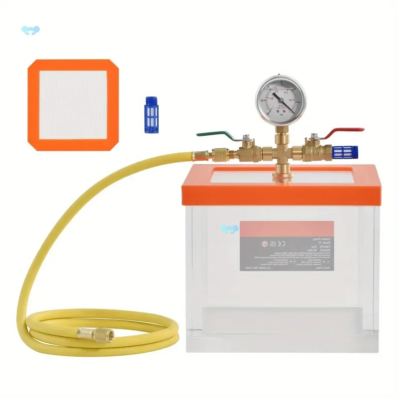 

Gallon Vacuum Chamber Upgraded Acrylic