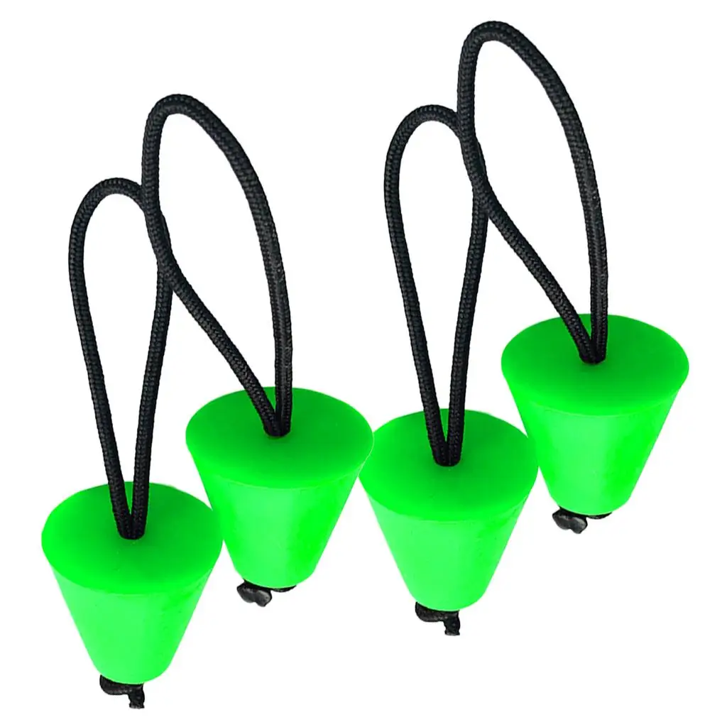 

Durable Kayak Scupper Plugs Rubber Material Waterproof Drain Hole Stoppers Marine Boat Accessory for Inflatable Kayaks Canoe