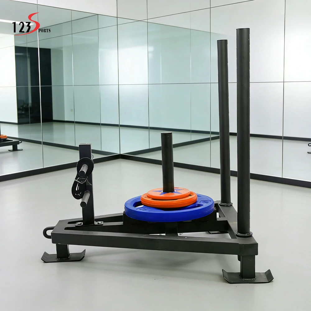 Wholesale Custom Fitness Gym Equipment Power Training Steel Gym Sled-Fitness Sledge For Workout And Bodybuilding Exercises