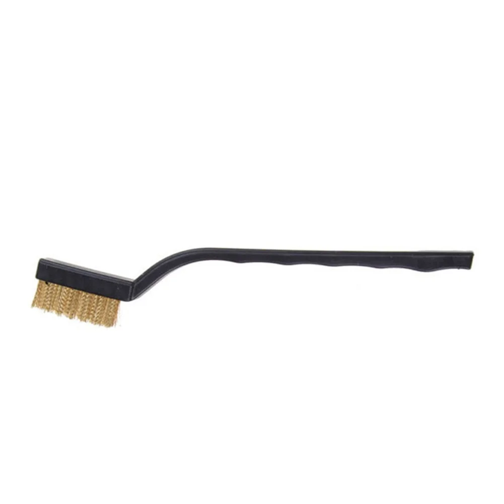 Imagem -06 - Escova de Latão para Limpeza e Polimento Fio de Latão Fio de Aço Escova de Nylon Ferramentas Limpas Kits Home 15cm Pcs